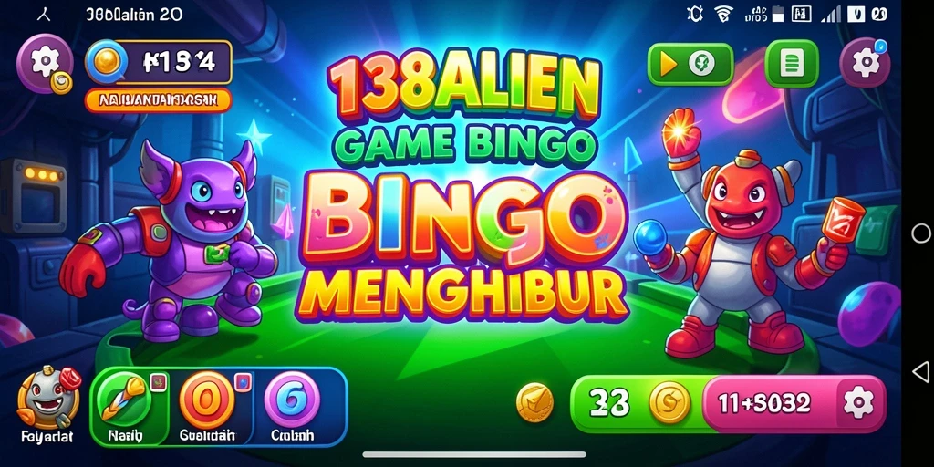 Screenshot gameplay Bingo yang menarik dari 138ALIEN.