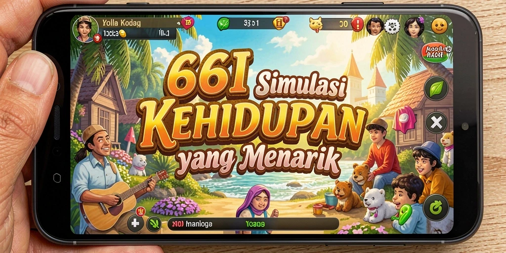 Tampilan gameplay menarik dari 666I dengan interaksi aktif.