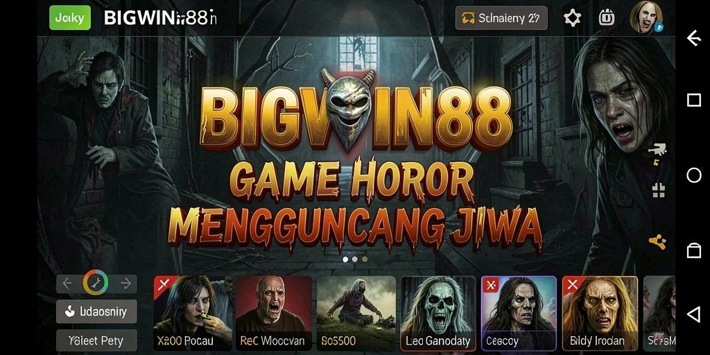 Tampilkan gameplay seru dengan atmosfer horor yang mencekam.