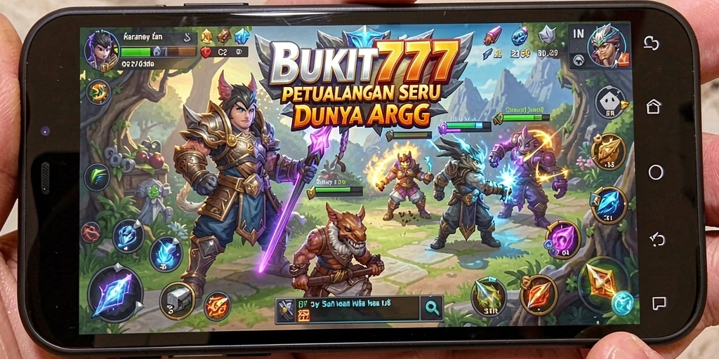 Tampilan gameplay menarik dari BUKIT777 yang penuh aksi dan petualangan.