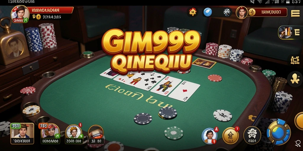 Tampilan gameplay seru QiuQiu di GIM999.