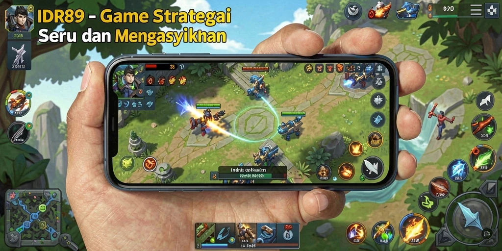 Tangkapan layar dari gameplay menarik di IDR89 dengan pertempuran strategis.