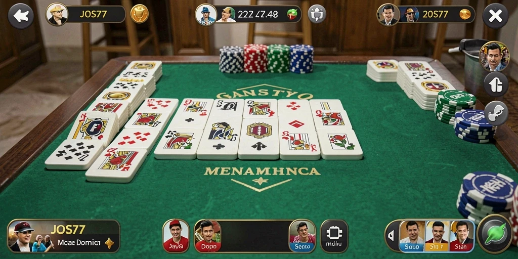 Tampilan menarik dari gameplay JOS77 yang penuh aksi.