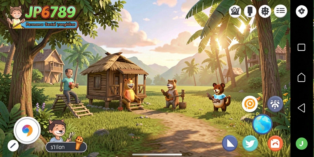 Screenshot gameplay yang menunjukkan keseruan bermain JP6789.