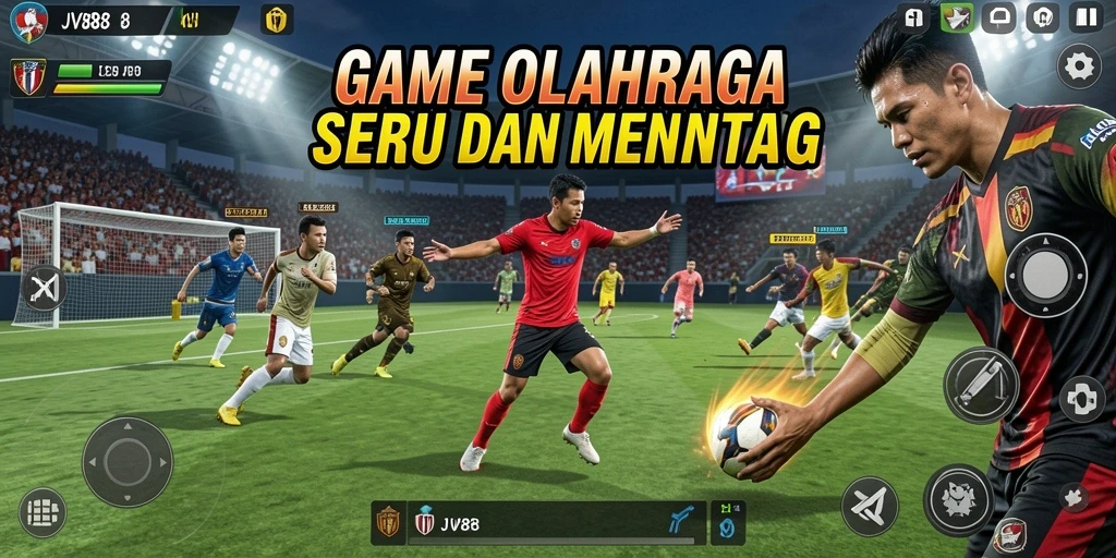 Tampilan gameplay JV88 yang seru dan kompetitif.