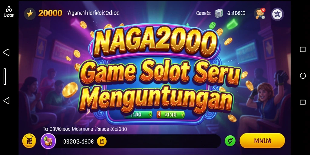 Tampilan gameplay NAGA2000 yang memukau dengan efek slot yang dinamis.