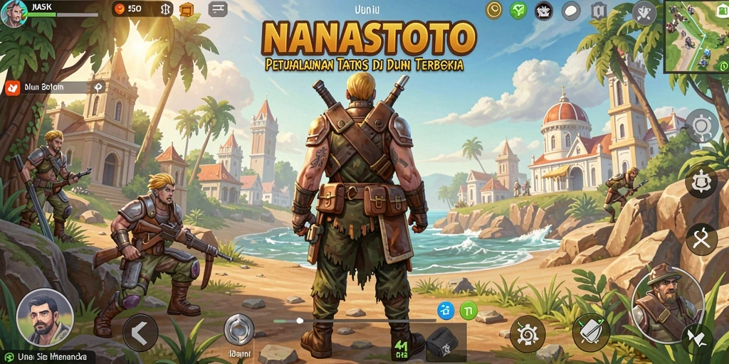 Tampilan gameplay Open World yang memukau dan mengasyikkan.