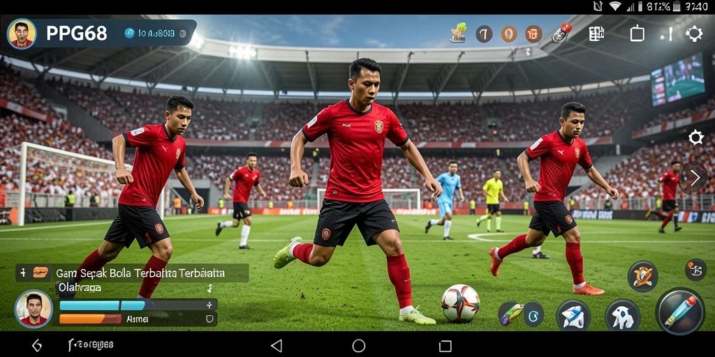 Tampilan gameplay PGG68 yang menegangkan dan menarik.