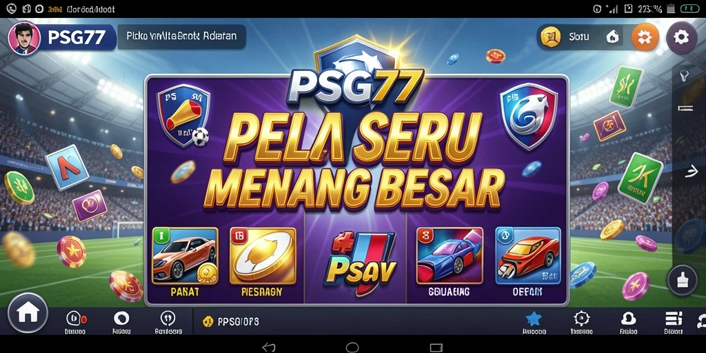 Gameplay seru PSG77 dengan fitur menarik dan peluang menang besar.