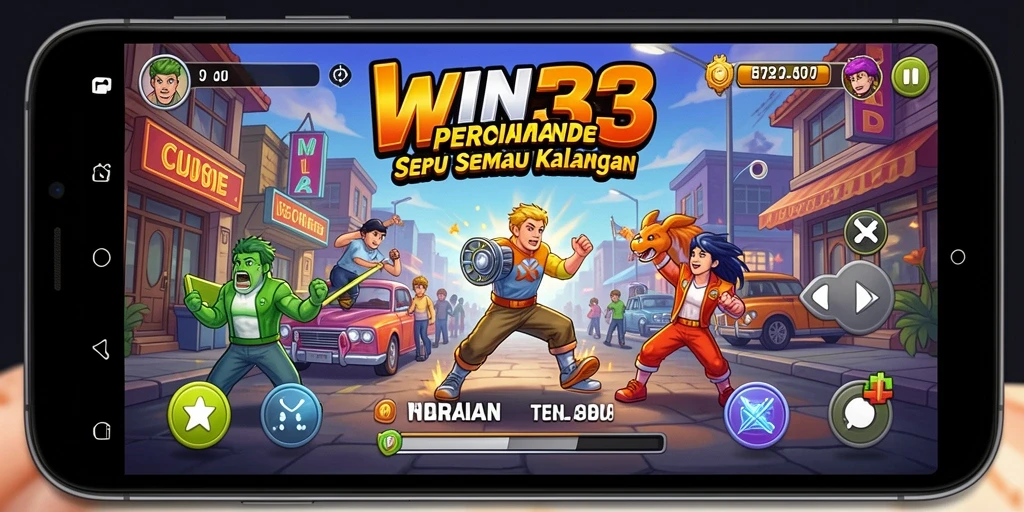 Tampilan gameplay WIN33 yang menarik dan penuh aksi.