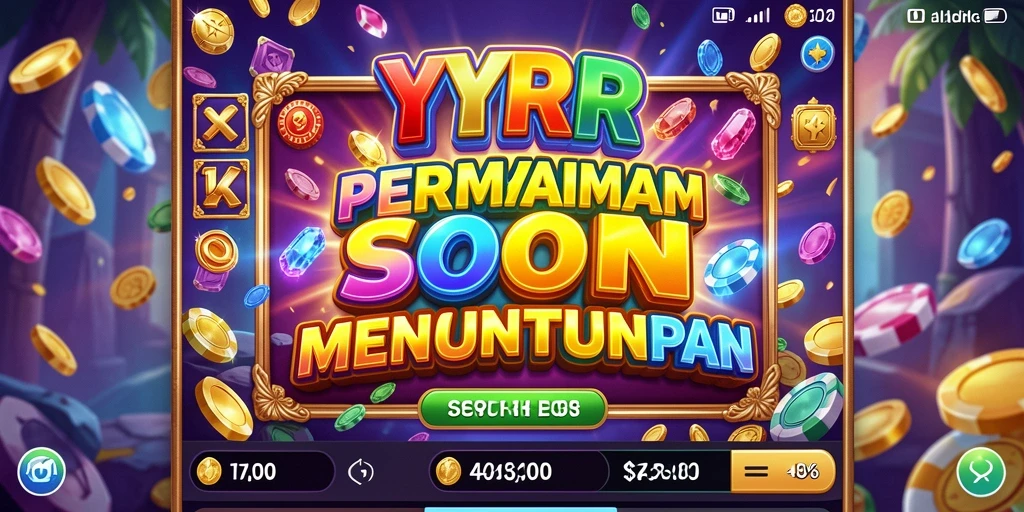 Screenshot YYRR menampilkan gameplay Slot yang mendebarkan.